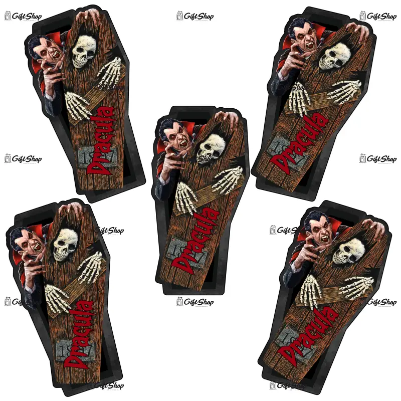 Dracula in sicriu, magnet frigider mgs139